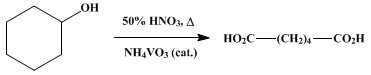 Reaction equation for ADIPIC ACID