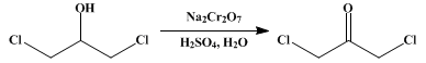 Reaction equation for α,γ-DICHLOROACETONE (2-Propanone, 1,3-dichloro-)
