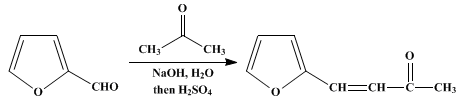 Reaction equation for 2-FURFURALACETONE (3-Buten-2-one, 4-(2-furyl)-)