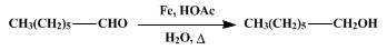 Reaction equation for n-HEPTYL ALCOHOL