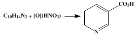 Reaction equation for NICOTINIC ACID