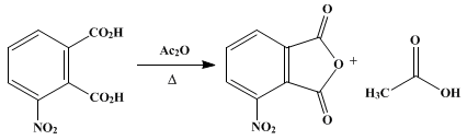 Reaction equation for 3-NITROPHTHALIC ANHYDRIDE (Phthalic anhydride, 3-nitro-)