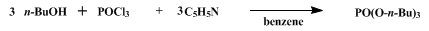 Reaction equation for n-BUTYL PHOSPHATE