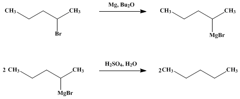 Reaction equation for n-PENTANE