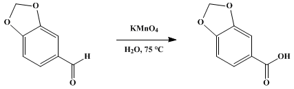 Reaction equation for PIPERONYLIC ACID