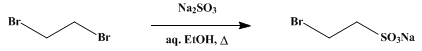 Reaction equation for SODIUM 2-BROMOETHANESULFONATE (Ethanesulfonic acid, 2-bromo-, sodium salt)