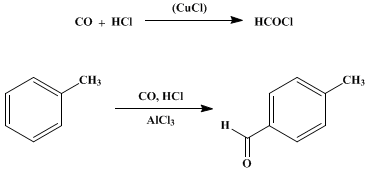 Reaction equation for p-TOLUALDEHYDE