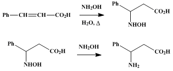 Reaction equation for dl-β-AMINO-β-PHENYLPROPIONIC ACID (Hydrocinnamic acid, β-amino-dl-)