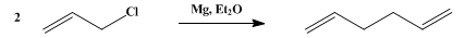 Reaction equation for BIALLYL (1,5-Hexadiene)