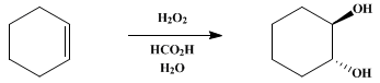 Reaction equation for trans-1,2-CYCLOHEXANEDIOL (1,2-Cyclohexanediol, trans-)