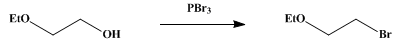 Reaction equation for β-ETHOXYETHYL BROMIDE (Ethane, 1-bromo-2-ethoxy-)