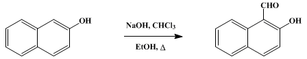Reaction equation for 2-HYDROXY-1-NAPHTHALDEHYDE (1-Naphthaldehyde, 2-hydroxy-)