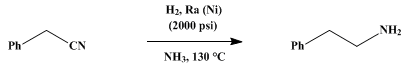 Reaction equation for β-PHENYLETHYLAMINE (Phenylethylamine)