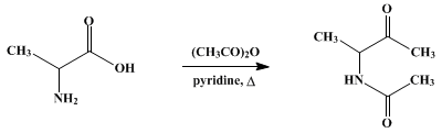Reaction equation for 3-ACETAMIDO-2-BUTANONE (2-Butanone, 3-acetamido-)