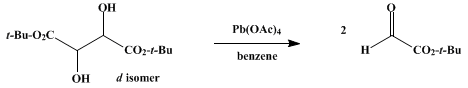 Reaction equation for n-BUTYL GLYOXYLATE (Glyoxylic acid, n-butyl ester)