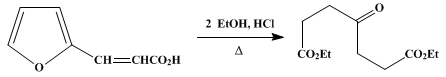 Reaction equation for DIETHYL γ-OXOPIMELATE (Heptanedioic acid, 4-oxo-, diethyl ester)