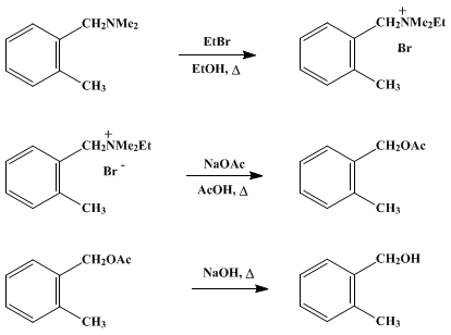 Reaction equation for o-METHYLBENZYL ALCOHOL (Benzyl alcohol, o-methyl-)