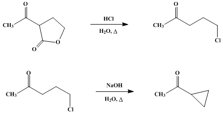 Reaction equation for METHYL CYCLOPROPYL KETONE (Ketone, cyclopropyl methyl)