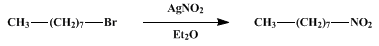 Reaction equation for 1-NITROÖCTANE (Octane, 1-nitro-)