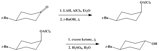 Reaction equation for trans-4-t-BUTYLCYCLOHEXANOL (Cyclohexanol, 4-t-butyl, trans-)