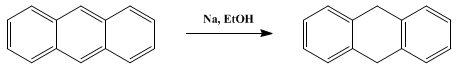 Reaction equation for 9,10-DIHYDROANTHRACENE (Anthracene, 9,10-dihydro-)