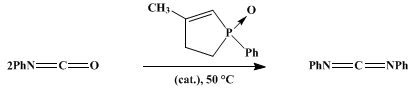 Reaction equation for DIPHENYLCARBODIIMIDE (Carbodiimide, diphenyl-Method I)
