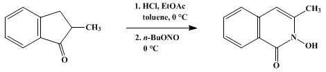Reaction equation for 2-HYDROXY-3-METHYLISOCARBOSTYRIL (Isocarbostyril, 2-hydroxy-3-methyl-)