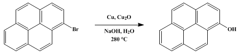 Reaction equation for 3-HYDROXYPYRENE (1-Pyrenol)