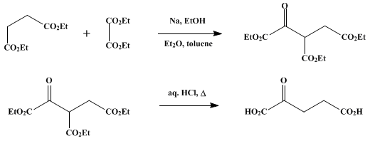Reaction equation for α-KETOGLUTARIC ACID (Glutaric acid, 2-oxo-)