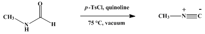 Reaction equation for METHYL ISOCYANIDE