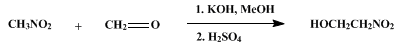 Reaction equation for 2-NITROETHANOL (Ethanol, 2-nitro-)