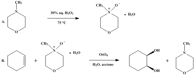 Reaction equation for CATALYTIC OSMIUM TETROXIDE OXIDATION OF OLEFINS: cis-1,2-CYCLOHEXANEDIOL