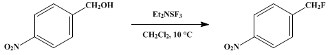 Reaction equation for 4-NITROBENZYL FLUORIDE (Benzene, 1-(fluoromethyl)-4-nitro-)