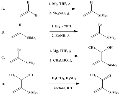 Reaction equation for 3-TRIMETHYLSILYL-3-BUTEN-2-ONE: A MICHAEL ACCEPTOR (3-Buten-2-one, 3-(trimethylsilyl)-)