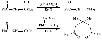 Reaction equation for 3,3-DIMETHYL-1,5-DIPHENYLPENTANE-1,5-DIONE (1,5-Pentanedione, 3,3-dimethyl-1,5-diphenyl-)