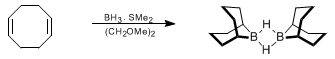 Reaction equation for 9-BORABICYCLO[3.3.1]NONANE DIMER (9-Borabicyclo[3.3.1]nonane, dimer)